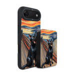Zestaw IBIZU do iPhone Air: etui i powerbank, Edvard Munch, krzyk kota5