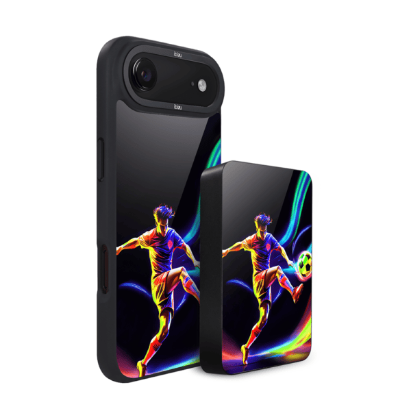 Zestaw IBIZU do iPhone Air: etui i powerbank, #ElectroMove, W rytmie piłki nożnej