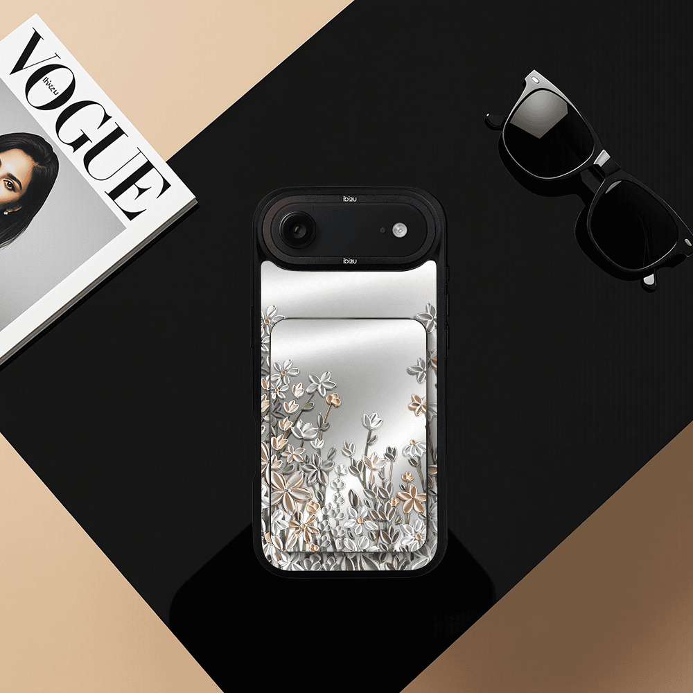 Zestaw IBIZU do iPhone Air: etui i powerbank, Relief Garden, Wiosenna łąka5