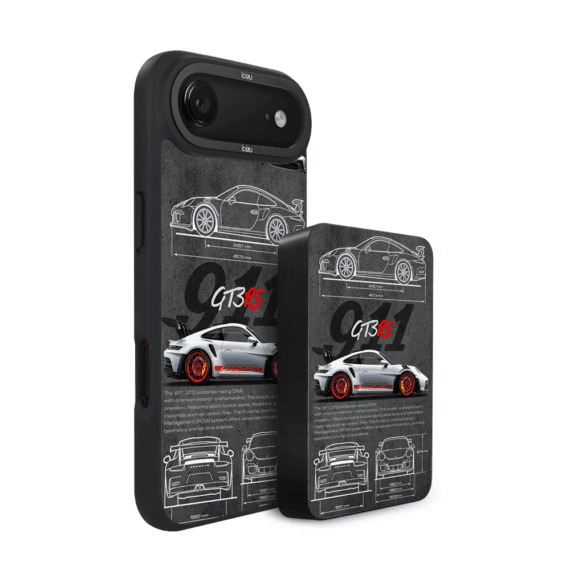 Zestaw IBIZU do iPhone Air: etui i powerbank, TechDrive, 911 GT3 RS5