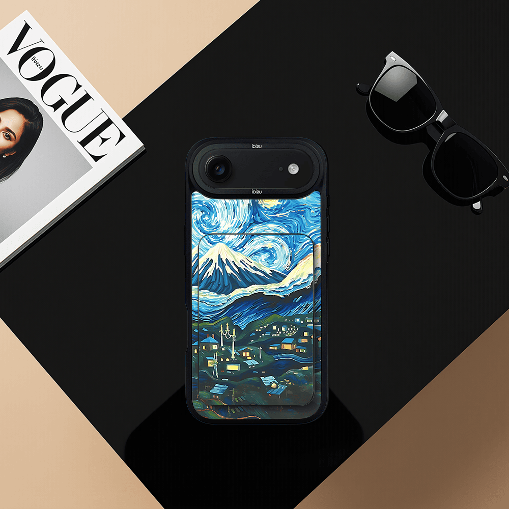 Zestaw IBIZU do iPhone Air etui i powerbank, Van Gogh, gwieździsta noc (5)