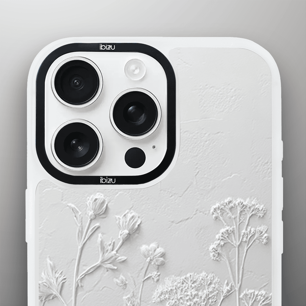 Etui-do-iPhone-15-Pro-IBIZU-DropGuard-Matt-z-MagSafe-Relief-Garden-Suszone-kwiaty-po3