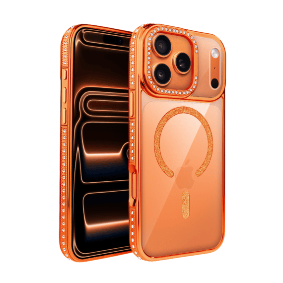 Diadem Glow 17 pro max pomarańczowe2