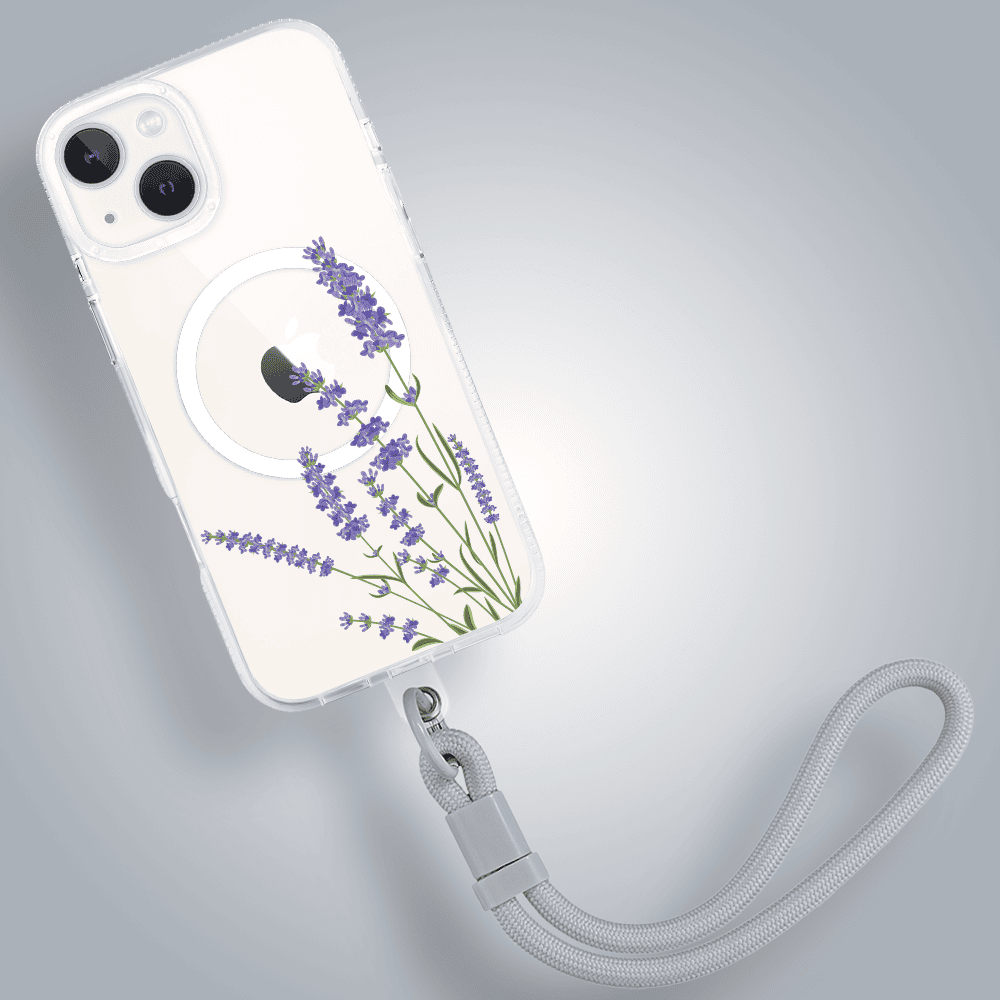 Etui do iPhone 13 lawenda z MagSafe, przeźroczyste (4)
