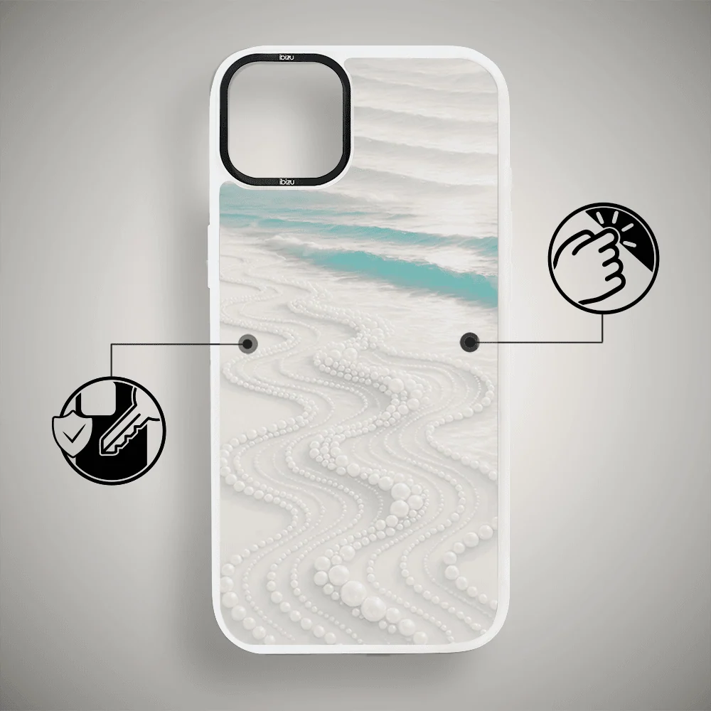 Etui do iPhone 14 Plus IBIZU DropGuard Matt z MagSafe, RIVIERA, Amalfi, Koralowa Plaża (2)