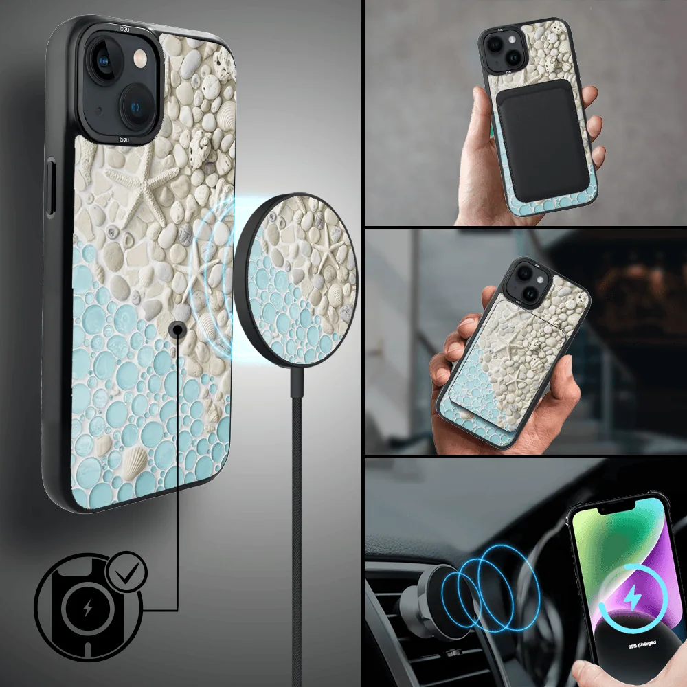 Etui do iPhone 14 Plus IBIZU DropGuard Matt z MagSafe, RIVIERA, Amalfi, Rajska Zatoczka (2)