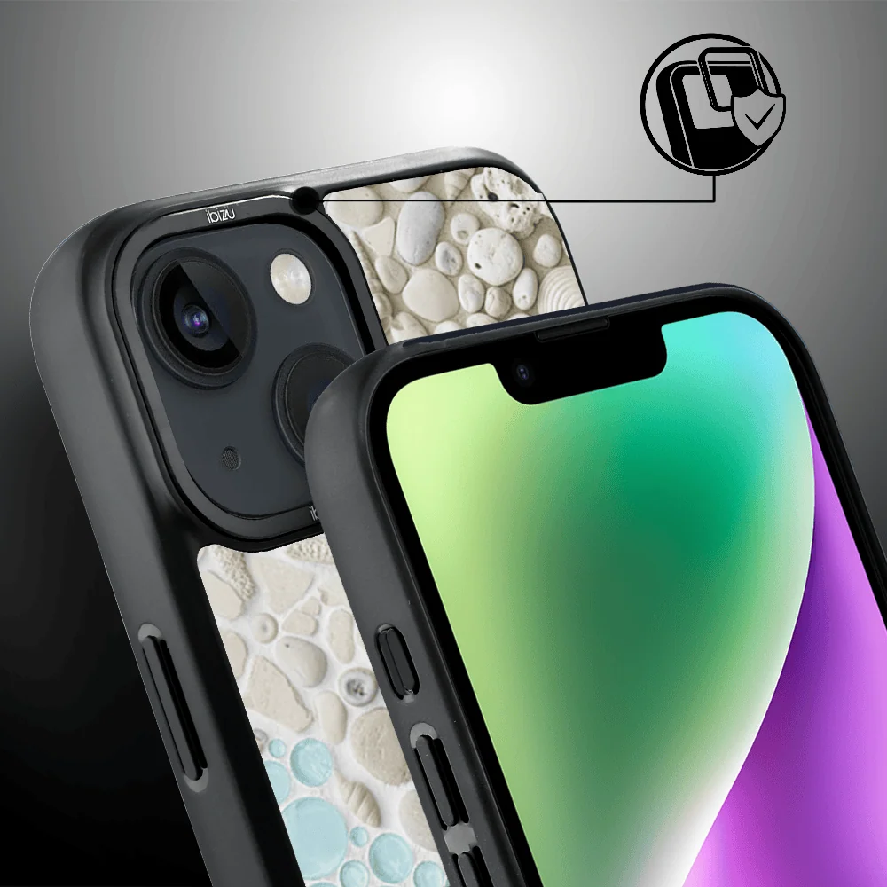 Etui do iPhone 14 Plus IBIZU DropGuard Matt z MagSafe, RIVIERA, Amalfi, Rajska Zatoczka (4)