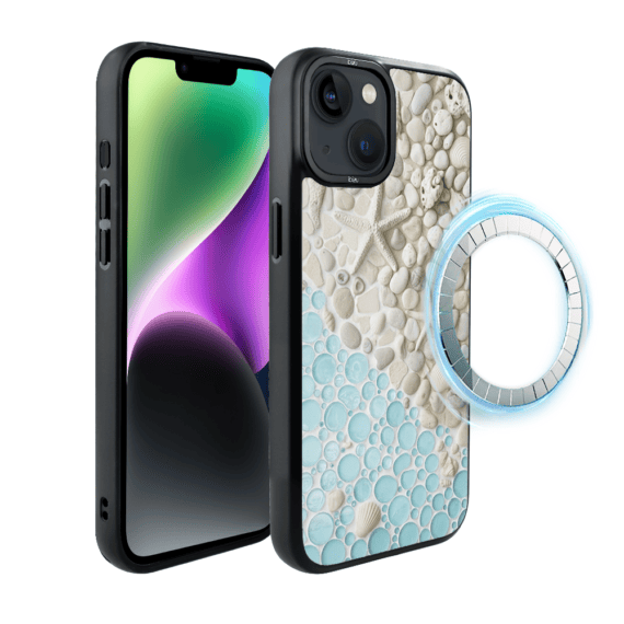 Etui do iPhone 14 Plus IBIZU DropGuard Matt z MagSafe, RIVIERA, Amalfi, Rajska Zatoczka (7)
