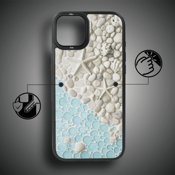 Etui do iPhone 14 Plus IBIZU DropGuard Matt z MagSafe, RIVIERA, Amalfi, Rajska Zatoczka (8)