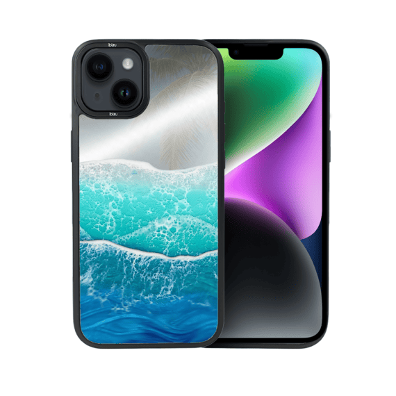 Etui do iPhone 14 Plus IBIZU DropGuard Matt z MagSafe, RIVIERA, Reflect, Szafirowy ocean (1)