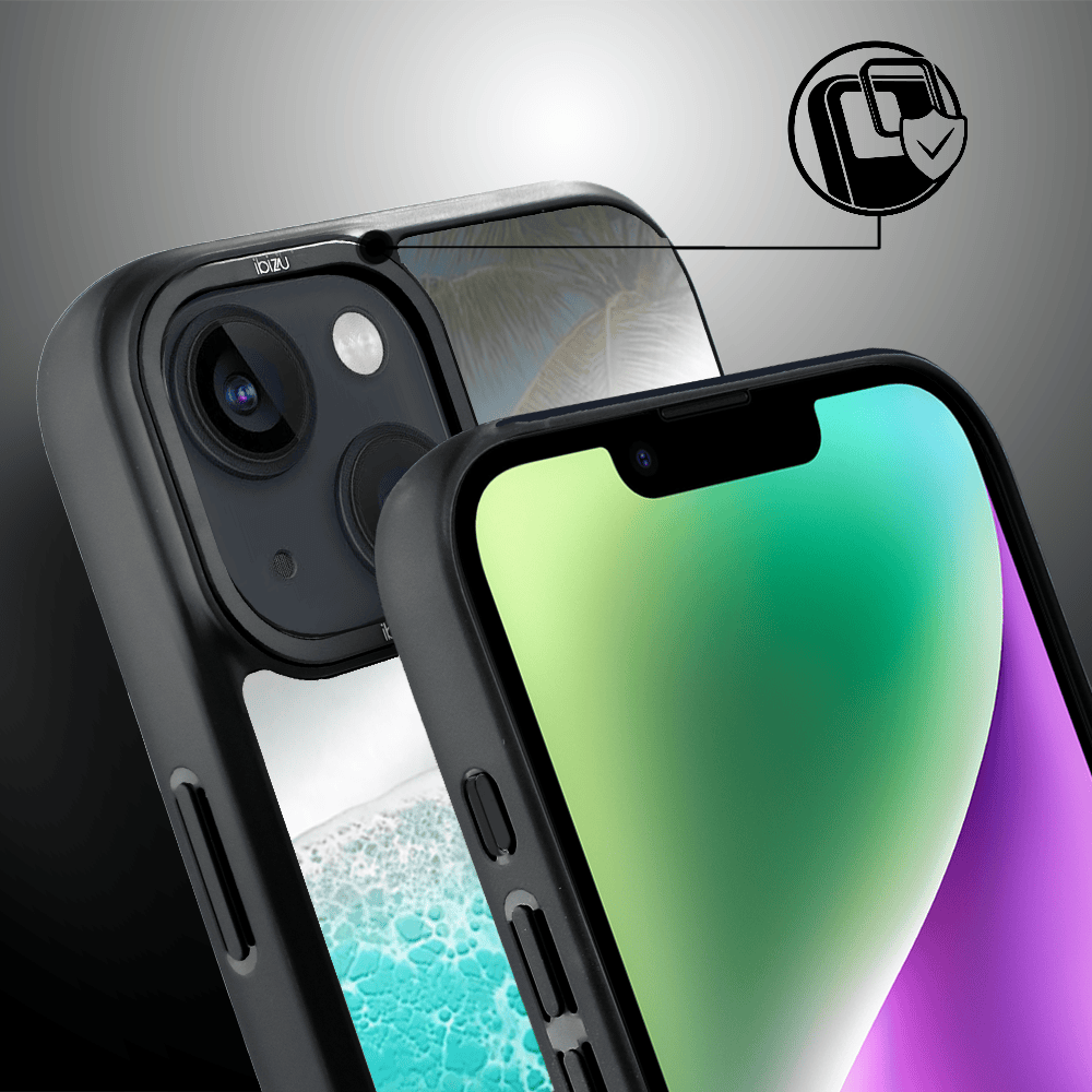 Etui do iPhone 14 Plus IBIZU DropGuard Matt z MagSafe, RIVIERA, Reflect, Szafirowy ocean (4)
