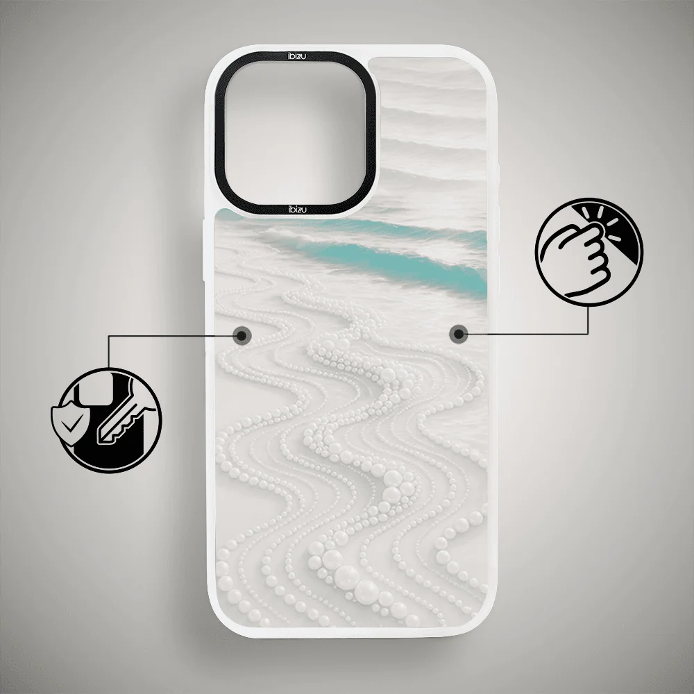Etui do iPhone 14 Pro Max IBIZU DropGuard Matt z MagSafe, RIVIERA, Amalfi, Koralowa Plaża (3)
