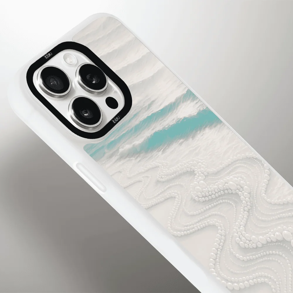 Etui do iPhone 14 Pro Max IBIZU DropGuard Matt z MagSafe, RIVIERA, Amalfi, Koralowa Plaża (7)