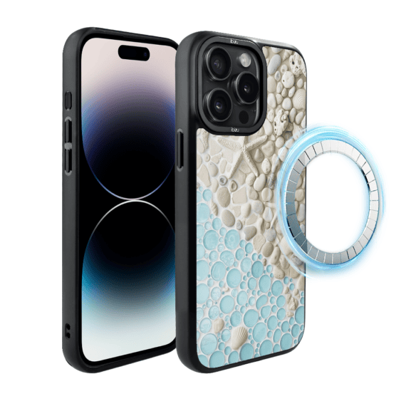 Etui do iPhone 14 Pro Max IBIZU DropGuard Matt z MagSafe, RIVIERA, Amalfi, Rajska Zatoczka (7)