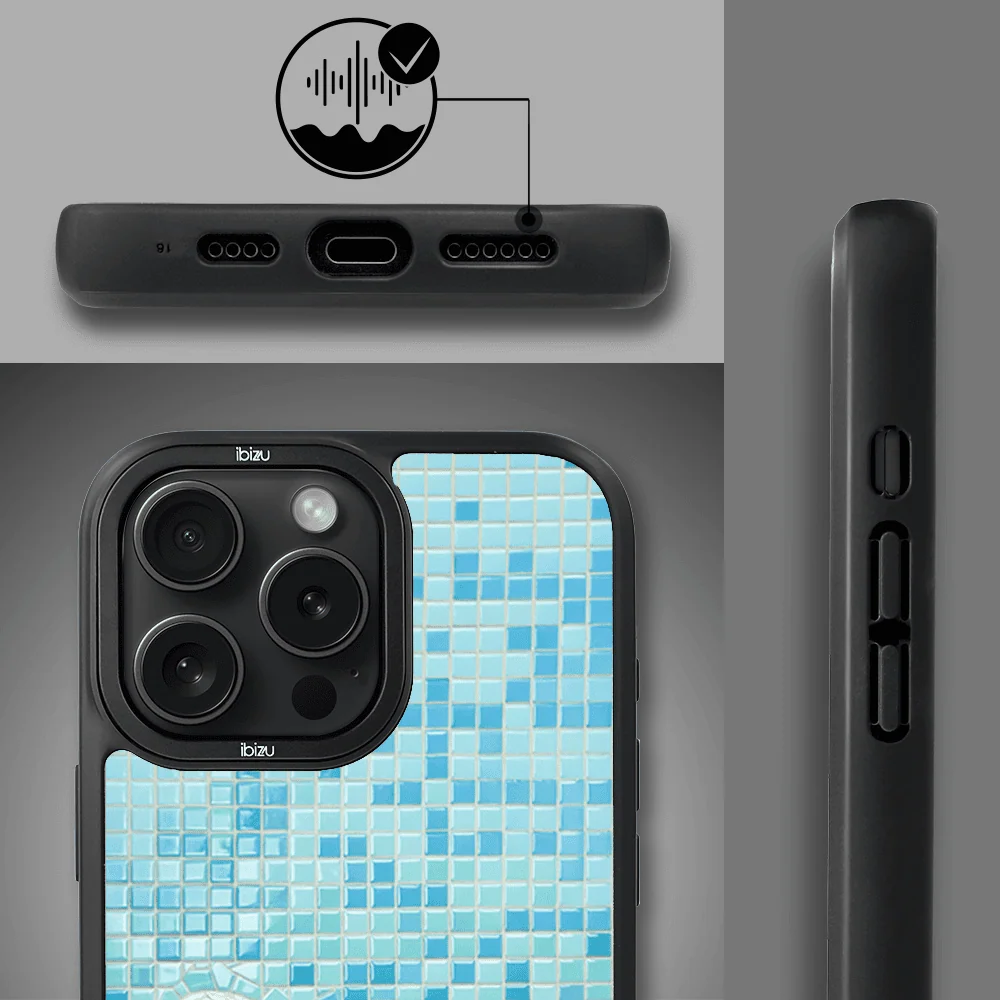 Etui do iPhone 14 Pro Max IBIZU DropGuard Matt z MagSafe, RIVIERA, Moderns Classics, Żółw Caretta (5)