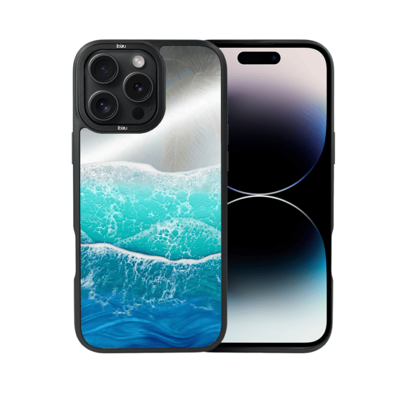 Etui do iPhone 14 Pro Max IBIZU DropGuard Matt z MagSafe, RIVIERA, Reflect, Szafirowy ocean (1)