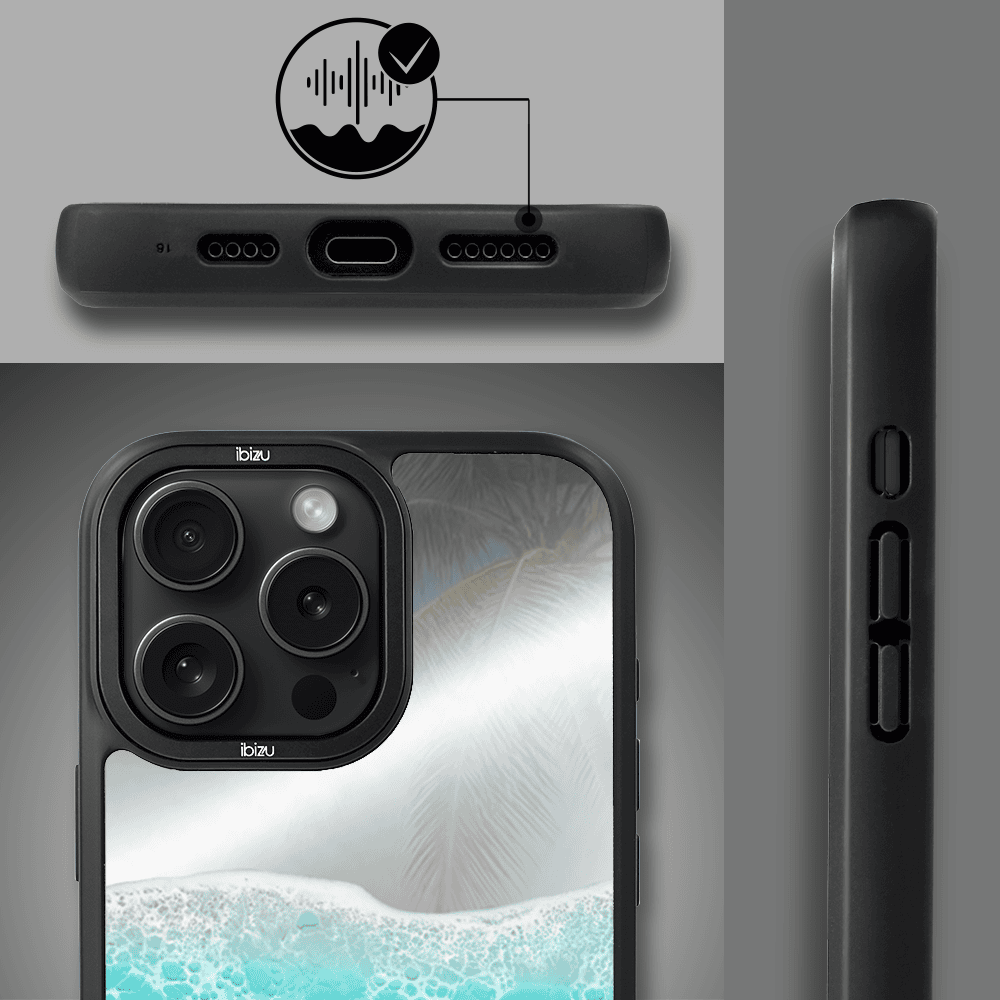 Etui do iPhone 14 Pro Max IBIZU DropGuard Matt z MagSafe, RIVIERA, Reflect, Szafirowy ocean (5)