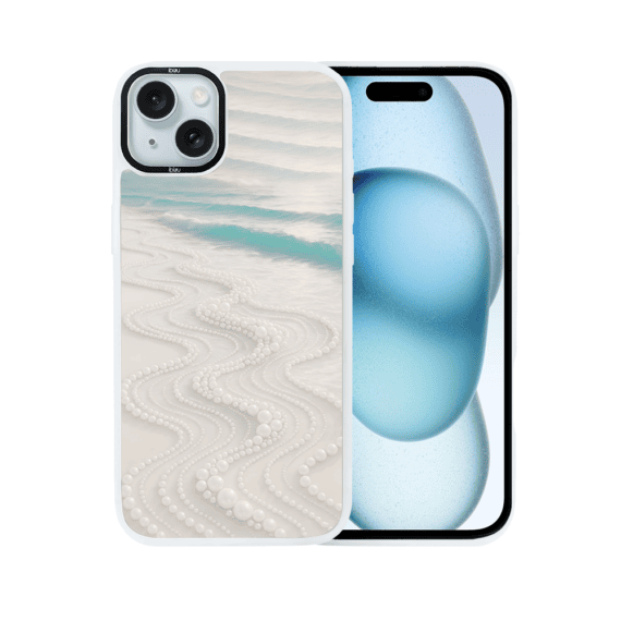 Etui do iPhone 15 Plus IBIZU DropGuard Matt z MagSafe, RIVIERA, Amalfi, Koralowa Plaża (1)