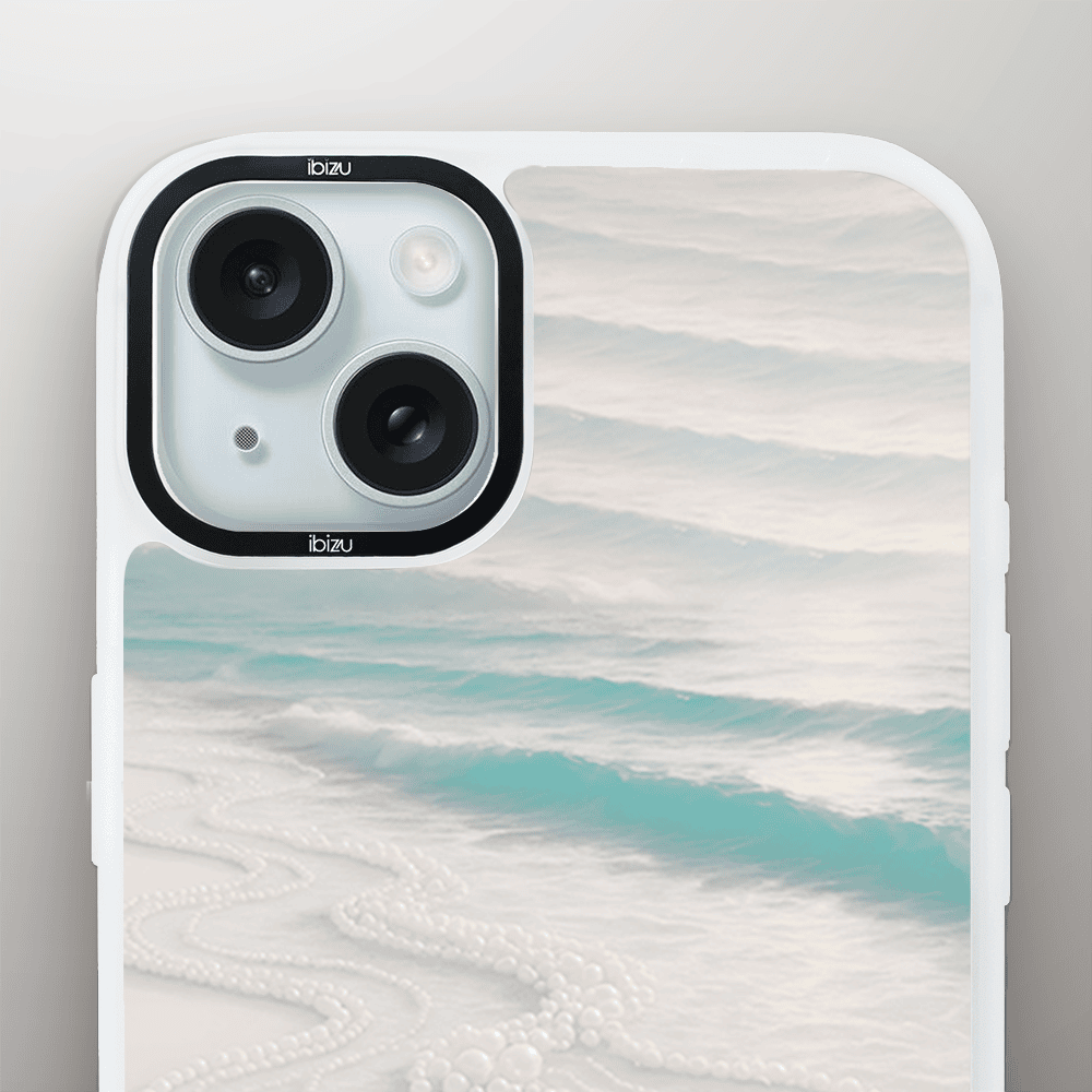 Etui do iPhone 15 Plus IBIZU DropGuard Matt z MagSafe, RIVIERA, Amalfi, Koralowa Plaża (4)