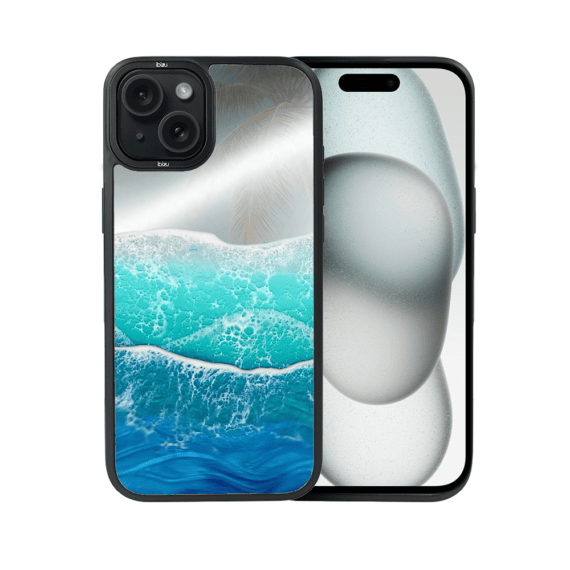Etui do iPhone 15 Plus IBIZU DropGuard Matt z MagSafe, RIVIERA, Reflect, Szafirowy ocean (1)