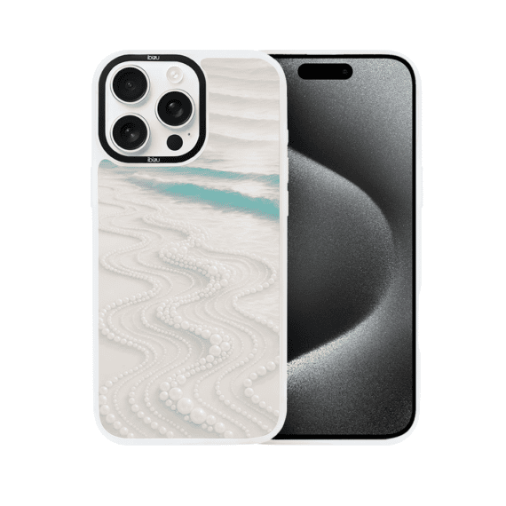Etui do iPhone 15 Pro Max IBIZU DropGuard Matt z MagSafe, RIVIERA, Amalfi, Koralowa Plaża (1)