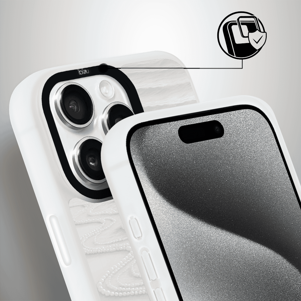 Etui do iPhone 15 Pro Max IBIZU DropGuard Matt z MagSafe, RIVIERA, Amalfi, Koralowa Plaża (6)