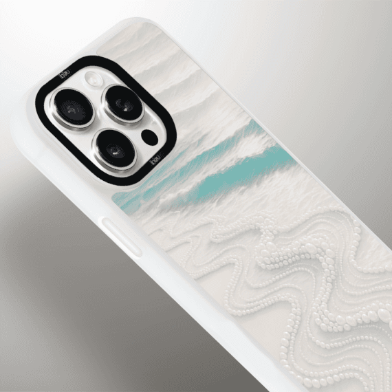 Etui do iPhone 15 Pro Max IBIZU DropGuard Matt z MagSafe, RIVIERA, Amalfi, Koralowa Plaża (7)