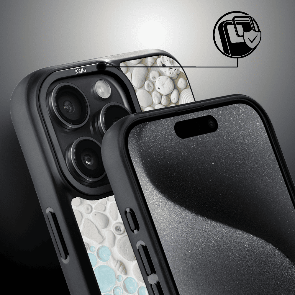 Etui do iPhone 15 Pro Max IBIZU DropGuard Matt z MagSafe, RIVIERA, Amalfi, Rajska Zatoczka (4)