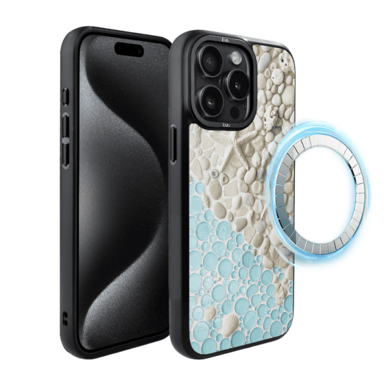 Etui do iPhone 15 Pro Max IBIZU DropGuard Matt z MagSafe, RIVIERA, Amalfi, Rajska Zatoczka (7)