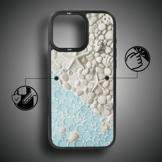 Etui do iPhone 15 Pro Max IBIZU DropGuard Matt z MagSafe, RIVIERA, Amalfi, Rajska Zatoczka (8)