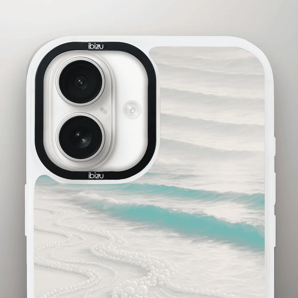 Etui do iPhone 16 Plus IBIZU DropGuard Matt z MagSafe, RIVIERA, Amalfi, Koralowa Plaża (4)