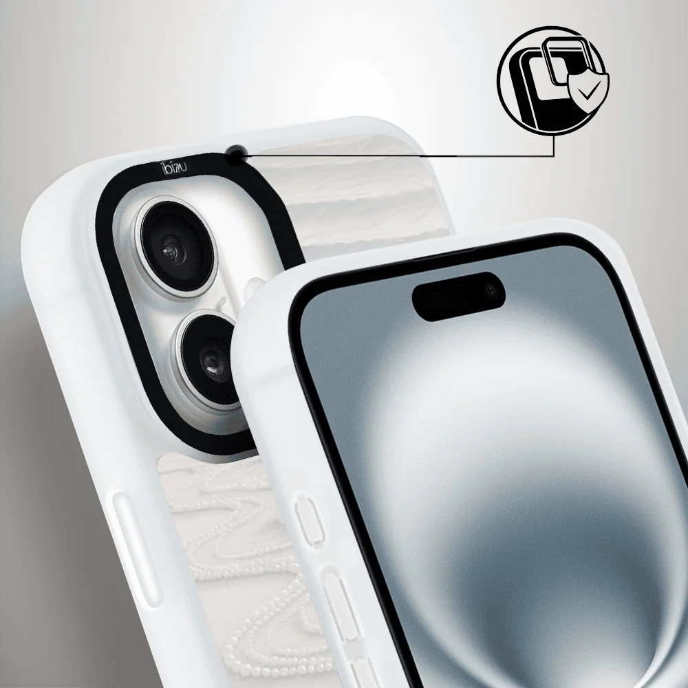 Etui do iPhone 16 Plus IBIZU DropGuard Matt z MagSafe, RIVIERA, Amalfi, Koralowa Plaża (6)
