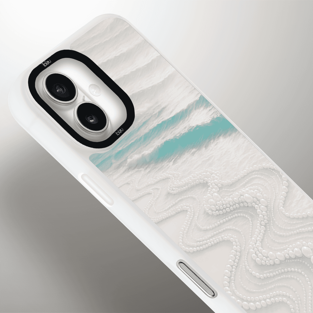 Etui do iPhone 16 Plus IBIZU DropGuard Matt z MagSafe, RIVIERA, Amalfi, Koralowa Plaża (7)