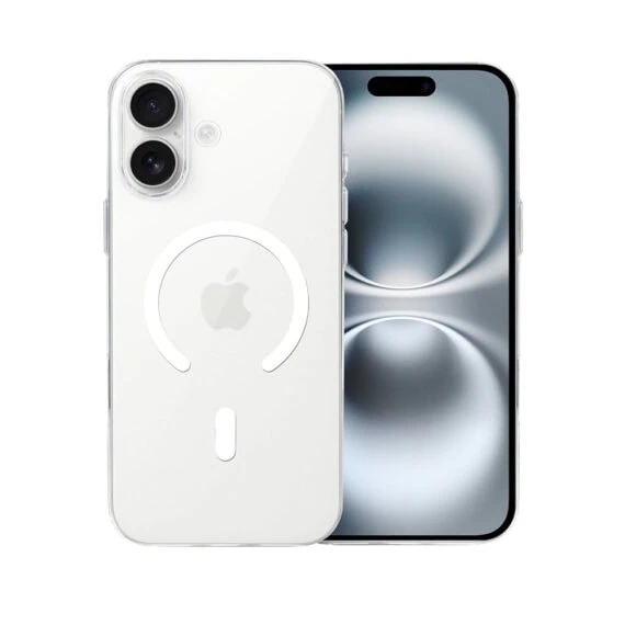 Etui do iPhone 16 Prisma Slim z MagSafe, cienkie z twardym tyłem, przeźroczyste (1)