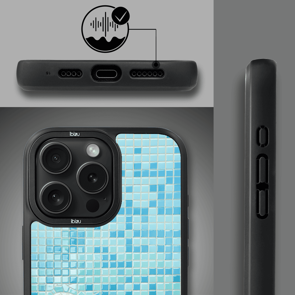 Etui do iPhone 16 Pro Max IBIZU DropGuard Matt z MagSafe, RIVIERA, Moderns Classics, Żółw Caretta (5)