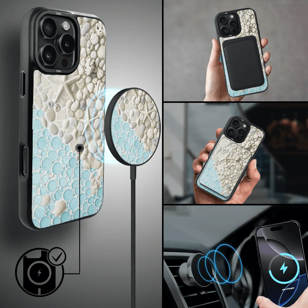 Etui do iPhone 16 Pro Max IBIZU DropGuard Matt z MagSafe, RIVIERA, Rajska Zatoczka (2)