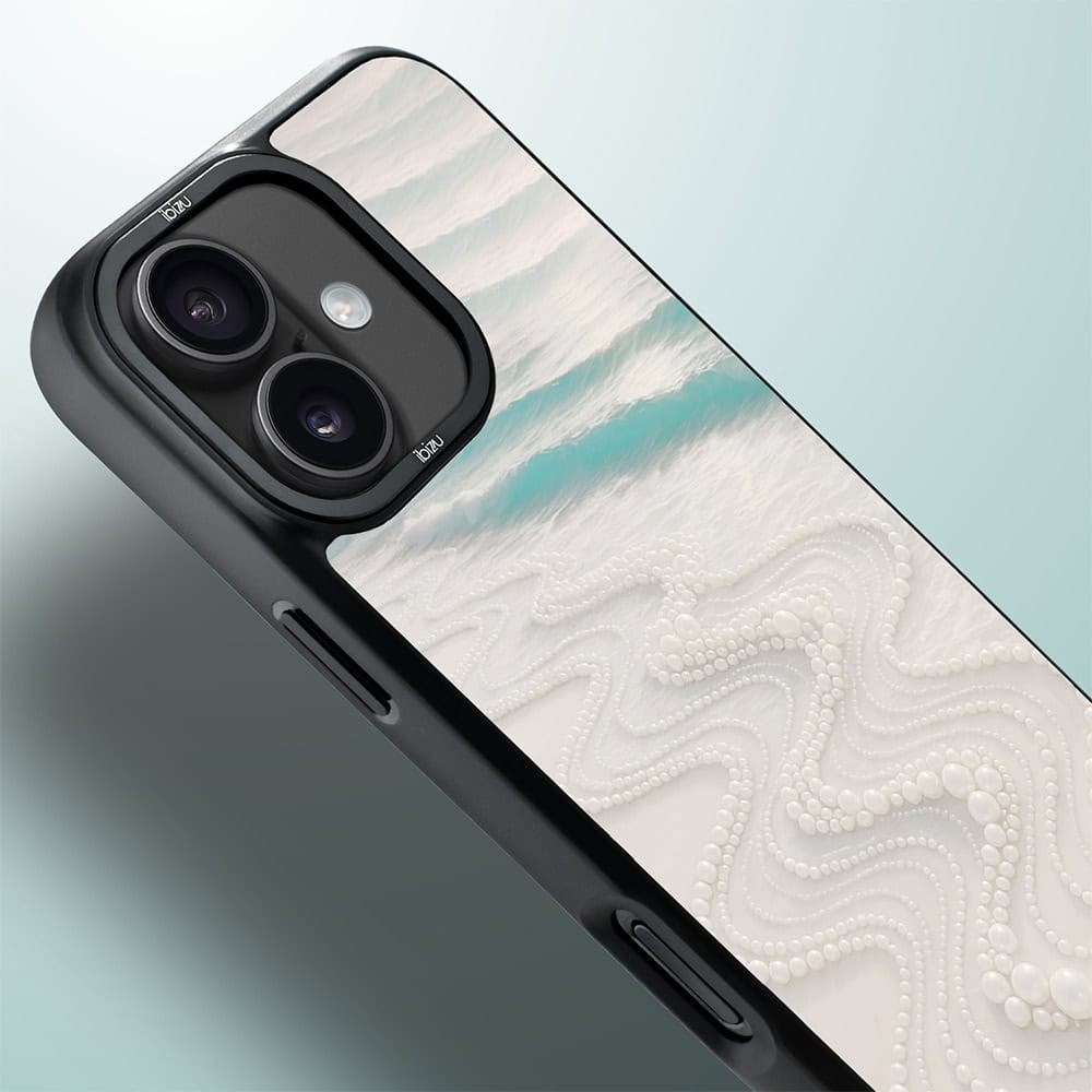 Etui do iPhone 17 IBIZU DropGuard Matt z MagSafe, RIVIERA, Amalfi, Koralowa plaża (4)