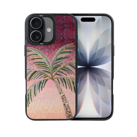 Etui do iPhone 17 IBIZU DropGuard Matt z MagSafe, RIVIERA, Modern Classics, Kalabryjska Palma (7)
