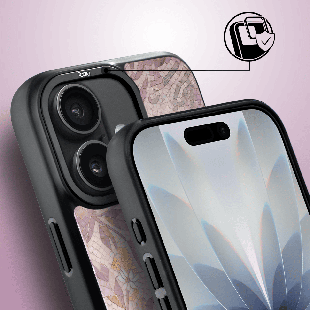 Etui do iPhone 17 IBIZU DropGuard Matt z MagSafe, RIVIERA, Modern Classics, Narodziny Wenus (1)