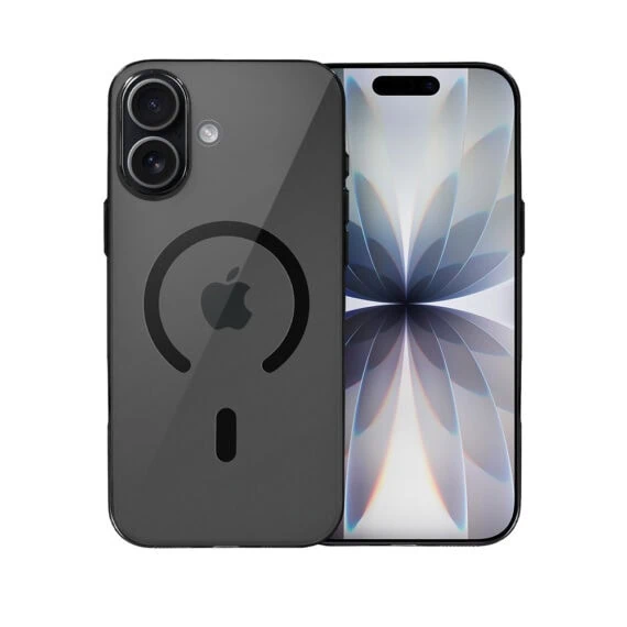 Etui do iPhone 17 Prisma Slim z MagSafe, cienkie z twardym tyłem, czarne (5)