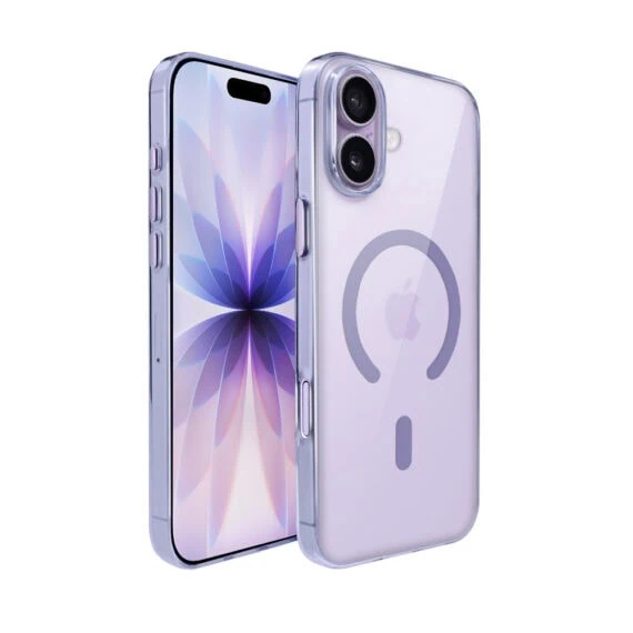 Etui do iPhone 17 Prisma Slim z MagSafe, cienkie z twardym tyłem, fioletowe (1)