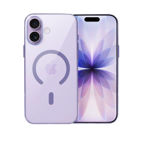 Etui do iPhone 17 Prisma Slim z MagSafe, cienkie z twardym tyłem, fioletowe (9)