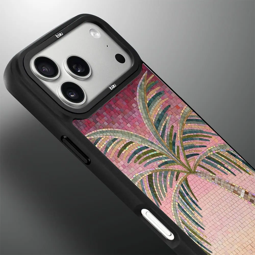 Etui do iPhone 17 Pro IBIZU DropGuard Matt z MagSafe, RIVIERA, Modern Classics, Kalabryjska Palma (5)