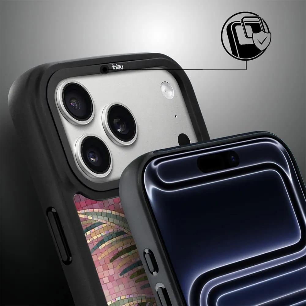 Etui do iPhone 17 Pro IBIZU DropGuard Matt z MagSafe, RIVIERA, Modern Classics, Kalabryjska Palma (6)