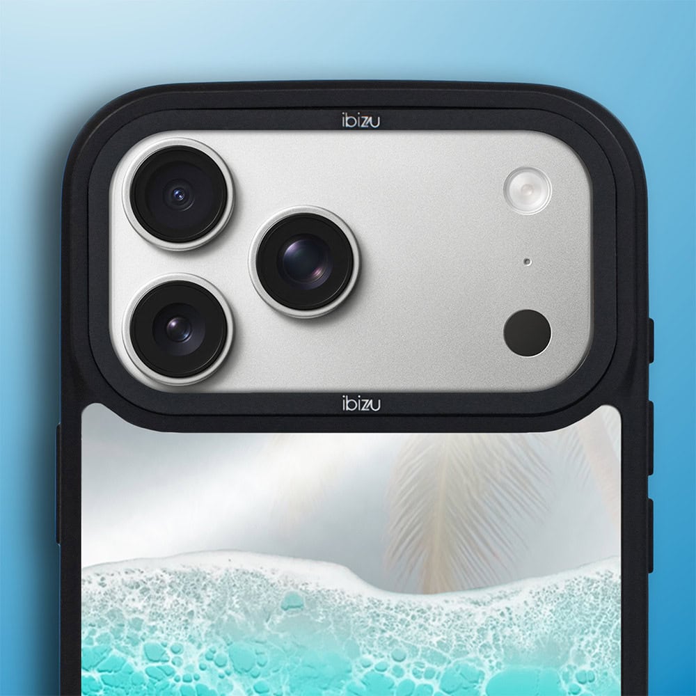 Etui do iPhone 17 Pro IBIZU DropGuard Matt z MagSafe, RIVIERA, Reflect, Szafirowy ocean (8)