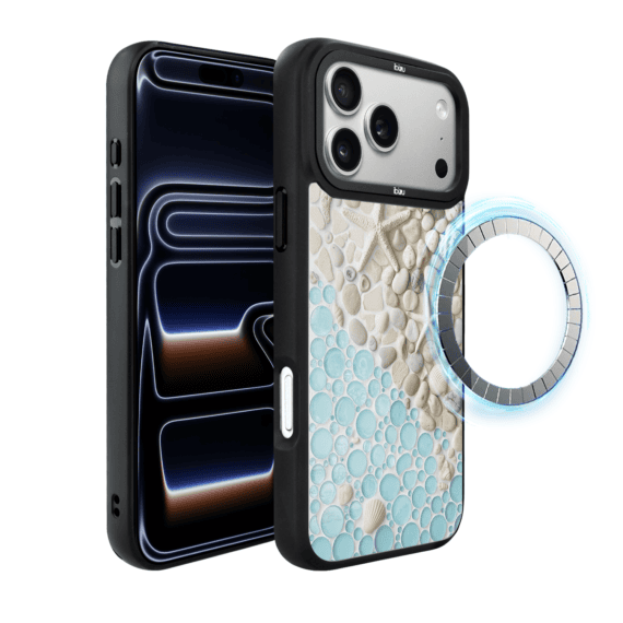 Etui do iPhone 17 Pro Max IBIZU DropGuard Matt z MagSafe, RIVIERA, Moderns Classics, Rajska Zatoczka (6)
