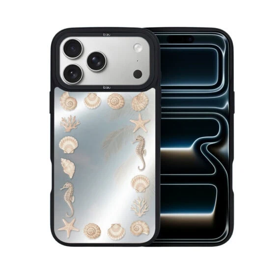 Etui do iPhone 17 Pro Max IBIZU DropGuard Matt z MagSafe, RIVIERA, Reflect, Muszelkowe lustro (8)