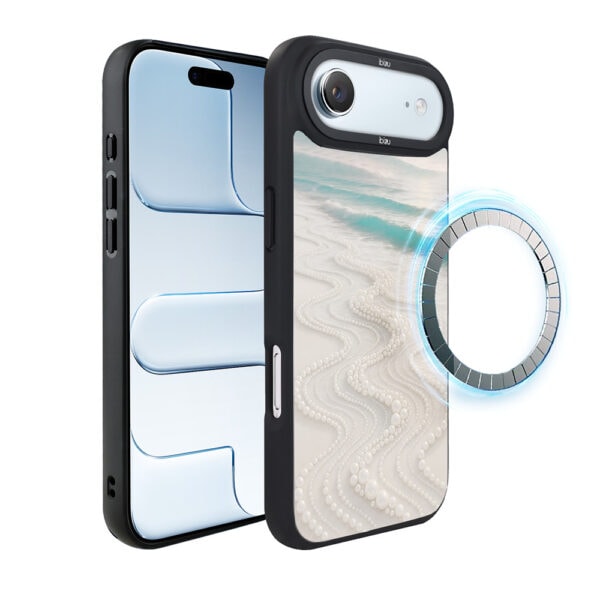 Etui do iPhone Air IBIZU DropGuard Matt z MagSafe, RIVIERA, Amalfi, Koralowa plaża