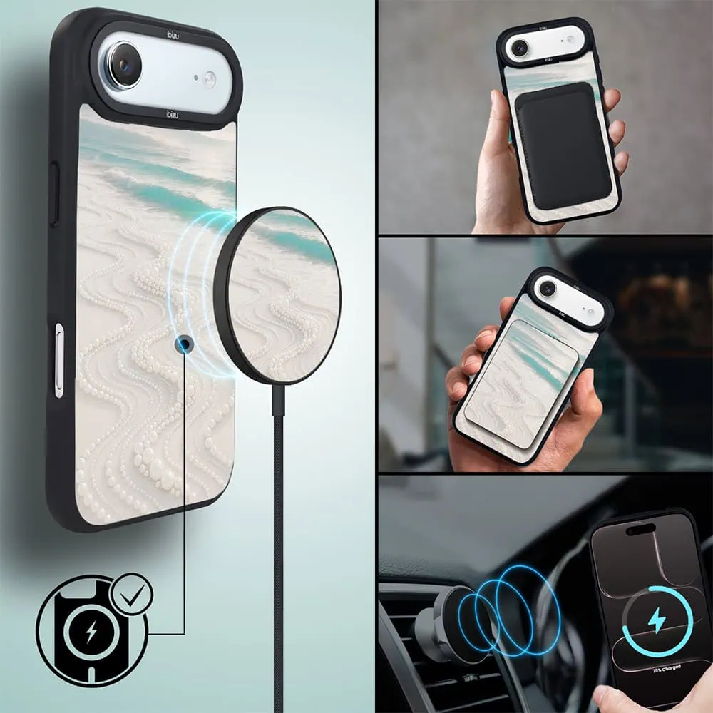 Etui do iPhone Air IBIZU DropGuard Matt z MagSafe, RIVIERA, Amalfi, Koralowa plaża (4)
