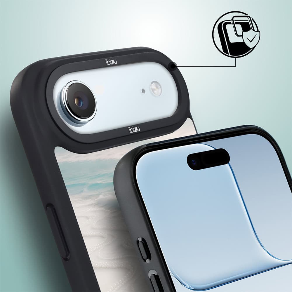 Etui do iPhone Air IBIZU DropGuard Matt z MagSafe, RIVIERA, Amalfi, Koralowa plaża (6)